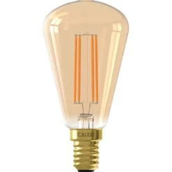 Lichtbron Rustieklamp Recht Goud E14^Trendhopper Best