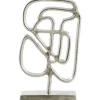 Ornament Goleza Ruw Nikkel 18x8x31 Cm^Trendhopper Outlet