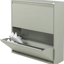 Schoenenkast Bobbie 2 laden Dusty Green (12 paar schoenen)^Trendhopper Hot