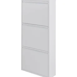 Schoenenkast Bobbie 3 laden wit (6 paar schoenen)^Trendhopper New