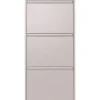 Schoenenkast Bobbie 3 laden Silky Taupe (6 paar schoenen)^Trendhopper New