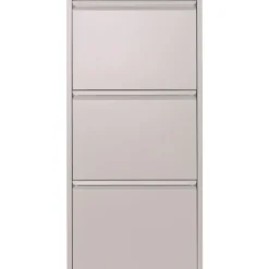 Schoenenkast Bobbie 3 laden Silky Taupe (6 paar schoenen)^Trendhopper New