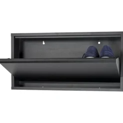 Schoenenkast Bobbie 1 lade zwart (4 paar schoenen)^Trendhopper Best