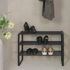 Schoenenrek Rex 2 zwart^Trendhopper