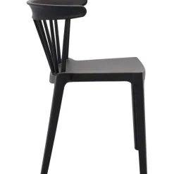 Spijlenstoel Bliss Zwart Outdoor^Trendhopper Online