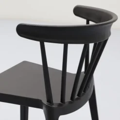 Spijlenstoel Bliss Zwart Outdoor^Trendhopper Online