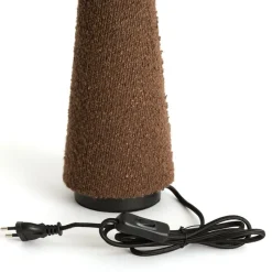 Tafellamp Davia Boucle Bruin^Trendhopper Hot