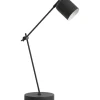 Tafellamp Riksja mat Zwart + dimmer^Trendhopper Outlet