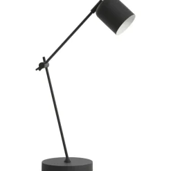 Tafellamp Riksja mat Zwart + dimmer^Trendhopper Outlet