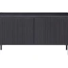 Tv-meubel Gravure New 100 cm Grenen Zwart^Trendhopper New