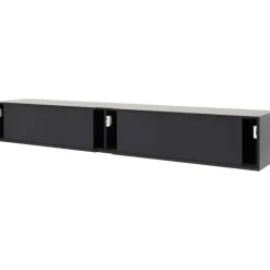 Tv-meubel Moiano zwart 200 cm^Trendhopper Online