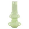 Vaas (D)18,5x35,5 cm NIANA glas olie gras groen^Trendhopper Best