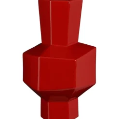 Vaas Geometric rood^Trendhopper Hot