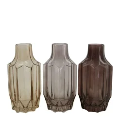 Vaas helder glas set van 3^Trendhopper Hot