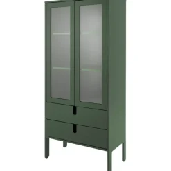 Vitrinekast Unique groen^Trendhopper Outlet