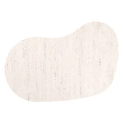 Vloerkleed Bodil organisch gespiegeld wit 11^Trendhopper Best