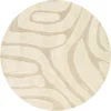 Vloerkleed Chase rond creme 12^Trendhopper Online