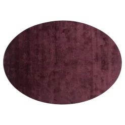 Vloerkleed Cowan ellips aubergine 48^Trendhopper Clearance