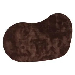 Vloerkleed Cowan organisch gespiegeld donker bruin 18^Trendhopper Clearance