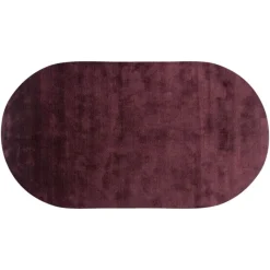 Vloerkleed Cowan ovaal aubergine 48^Trendhopper Sale