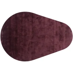Vloerkleed Cowan pebble aubergine 48^Trendhopper