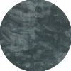 Vloerkleed Cowan rond blauw 32^Trendhopper Outlet