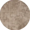 Vloerkleed Cowan rond taupe 15^Trendhopper Online