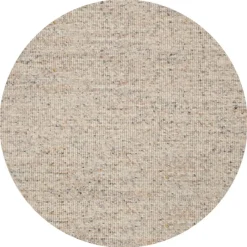 Vloerkleed Mango rond beige mix 16^Trendhopper Outlet