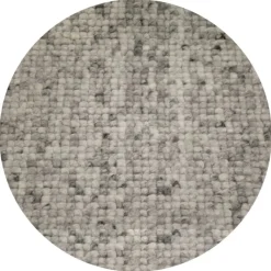 Vloerkleed Mango rond stonegrijs 22^Trendhopper