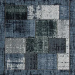 Vloerkleed Pablo delfts blauw 200x200^Trendhopper Sale