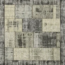 Vloerkleed Pablo lichtgrijs 200x200^Trendhopper New