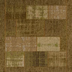 Vloerkleed Pablo olijfgroen 200x200^Trendhopper