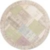 Vloerkleed Pablo rond pastel 92^Trendhopper Clearance