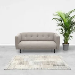 Vloerkleed Pablo taupe 155x230^Trendhopper New