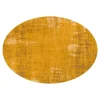 Vloerkleed Rovinj ellips okergeel 62^Trendhopper New