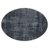 Vloerkleed Rovinj ellips donkerblauw 35^Trendhopper Hot