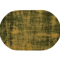 Vloerkleed Rovinj ovaal groen 52^Trendhopper Outlet
