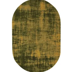 Vloerkleed Rovinj ovaal groen 52^Trendhopper Outlet