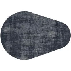 Vloerkleed Rovinj pebble donkerblauw 35^Trendhopper Best