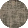 Vloerkleed Rovinj rond grijs 26^Trendhopper