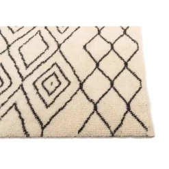 Vloerkleed Tancho zwart-wit 200x290^Trendhopper Clearance