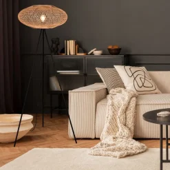 Vloerlamp Hedda mat zwart Excl. 1 x E27 4W^Trendhopper Best