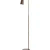 Vloerlamp Selamo houtprint Donkerbruin^Trendhopper