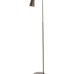 Vloerlamp Selamo houtprint Donkerbruin^Trendhopper