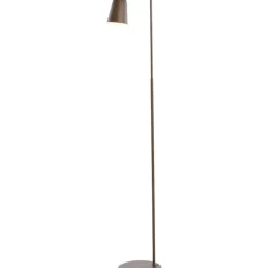 Vloerlamp Selamo houtprint Donkerbruin^Trendhopper