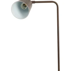 Vloerlamp Selamo houtprint Donkerbruin^Trendhopper