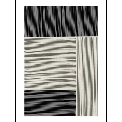 Wanddecoratie Rib 50x70^Trendhopper Clearance