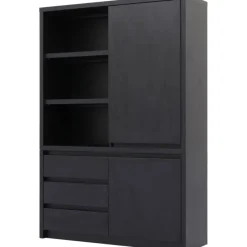 Wandkast Marone 2drs/3la/3open vak^Trendhopper Clearance