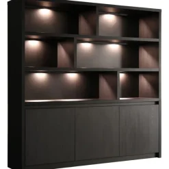 Wandkast Marone 3drs/6open vak^Trendhopper Online